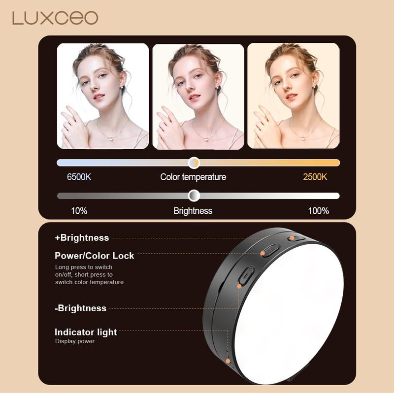 Illuminate Your Selfies: 3-In-1 Magnetic Beauty Ring Light with MagSafe, Mirror & Stand – Perfect for Makeup, Live Streaming & Video Calls with iPhone 17