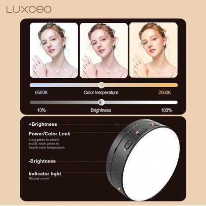 Illuminate Your Selfies: 3-In-1 Magnetic Beauty Ring Light with MagSafe, Mirror & Stand – Perfect for Makeup, Live Streaming & Video Calls with iPhone 17