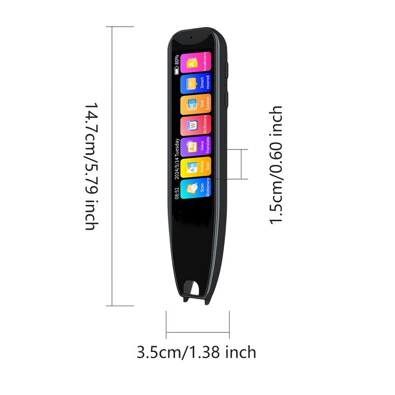 Revolutionary Smart Translation Pen: Effortlessly Master 60+ Languages with Online Scan & Voice Translation, Perfect for Reading Support & Language Learners!