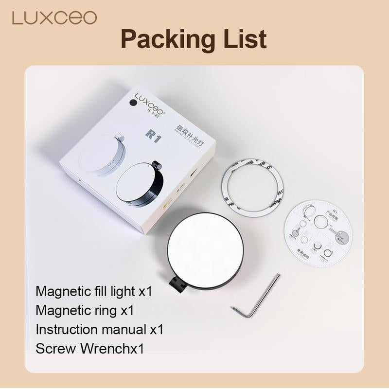 Illuminate Your Selfies: 3-In-1 Magnetic Beauty Ring Light with MagSafe, Mirror & Stand – Perfect for Makeup, Live Streaming & Video Calls with iPhone 17