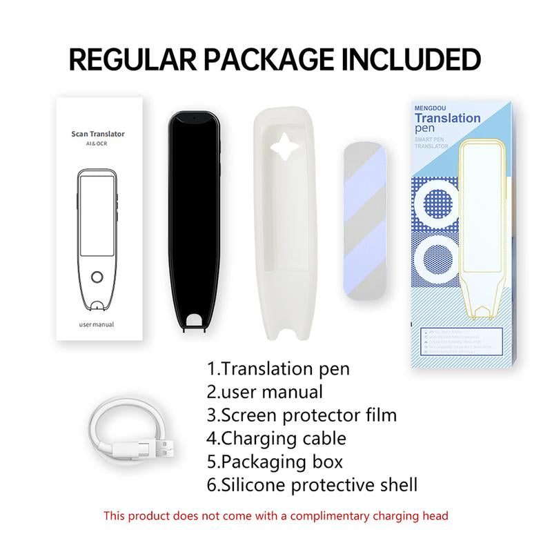 Revolutionary Smart Translation Pen: Effortlessly Master 60+ Languages with Online Scan & Voice Translation, Perfect for Reading Support & Language Learners!